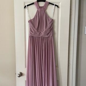 Size 10 DB studio by David’s Bridal F19931 Quartz bridesmaid dress